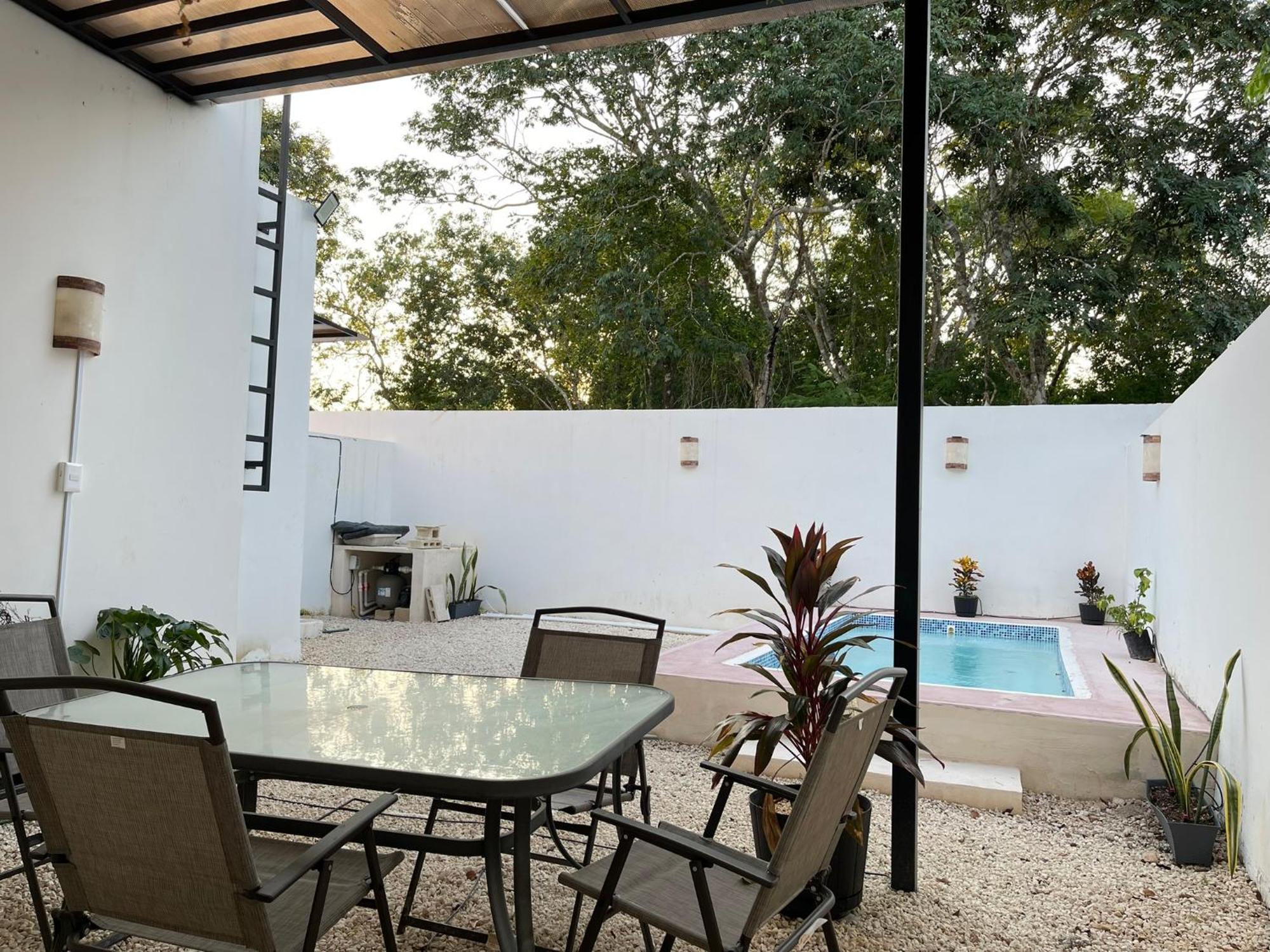 Kaab: Exclusividad Y Confort En Un Oasis Vacacional Con Piscina Mérida Kültér fotó
